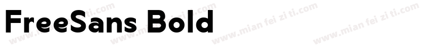 FreeSans Bold字体转换